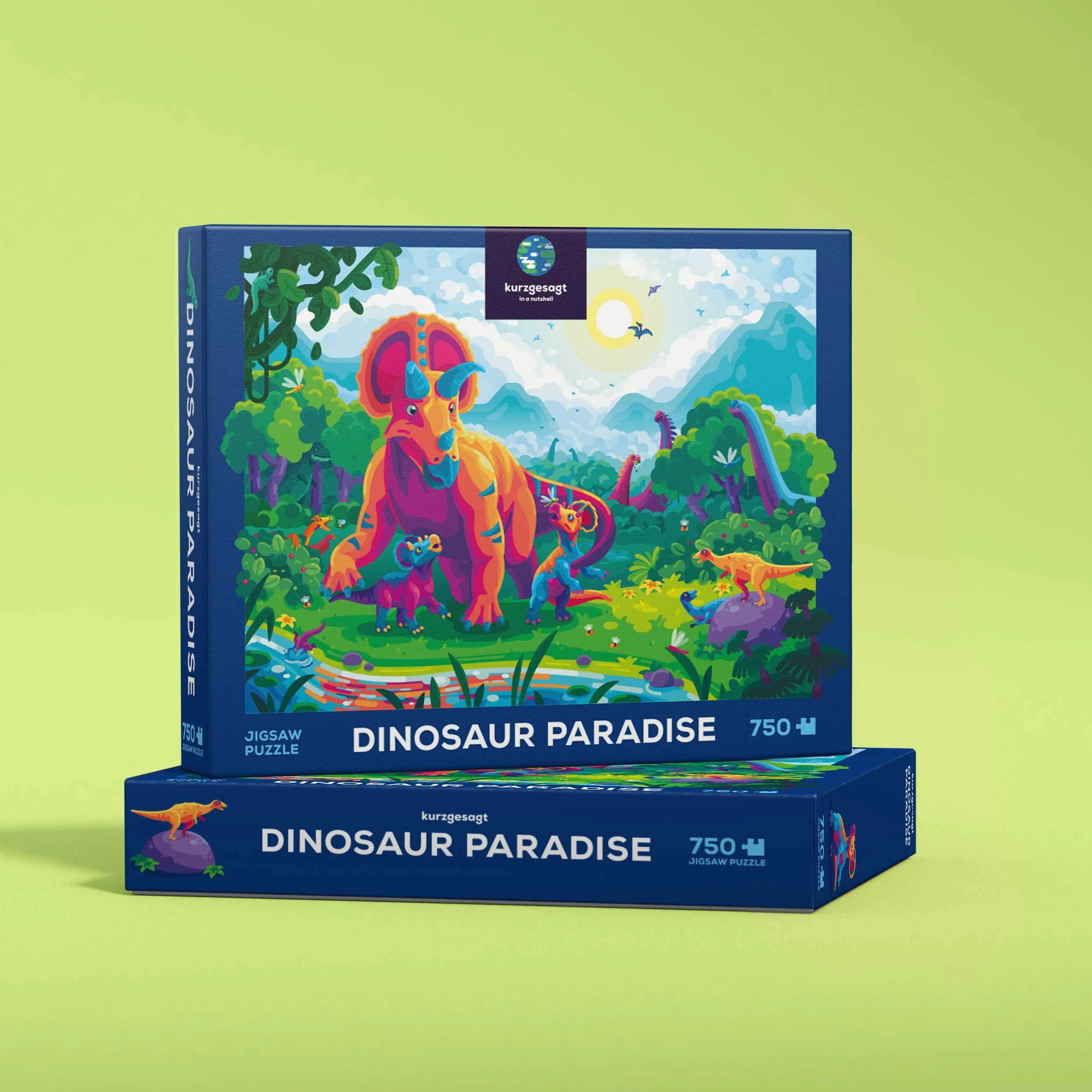 Dinosaur Paradise Jigsaw Puzzle - Image 2