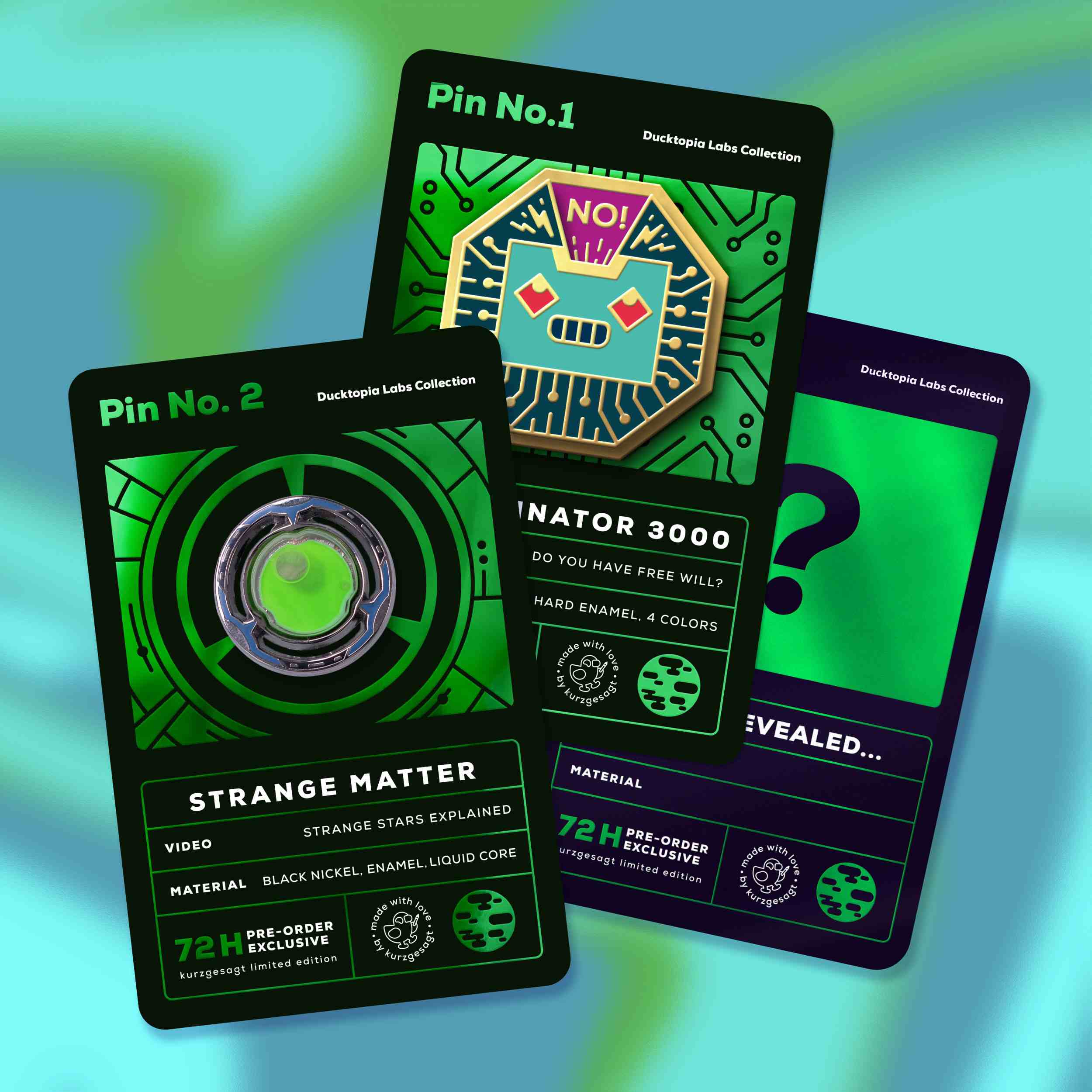 LIMITED EDITION Strange Matter Pin - Image 4