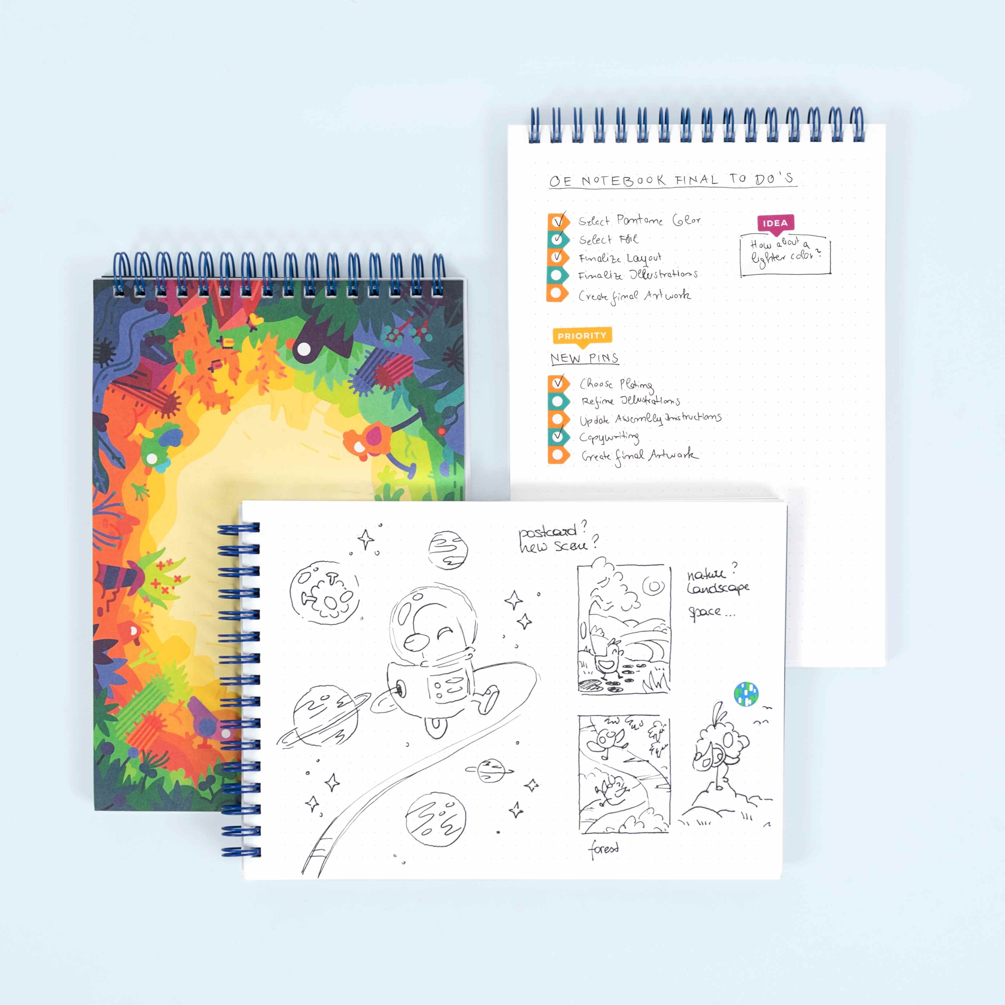 Mountain Forest Notepad - Image 3