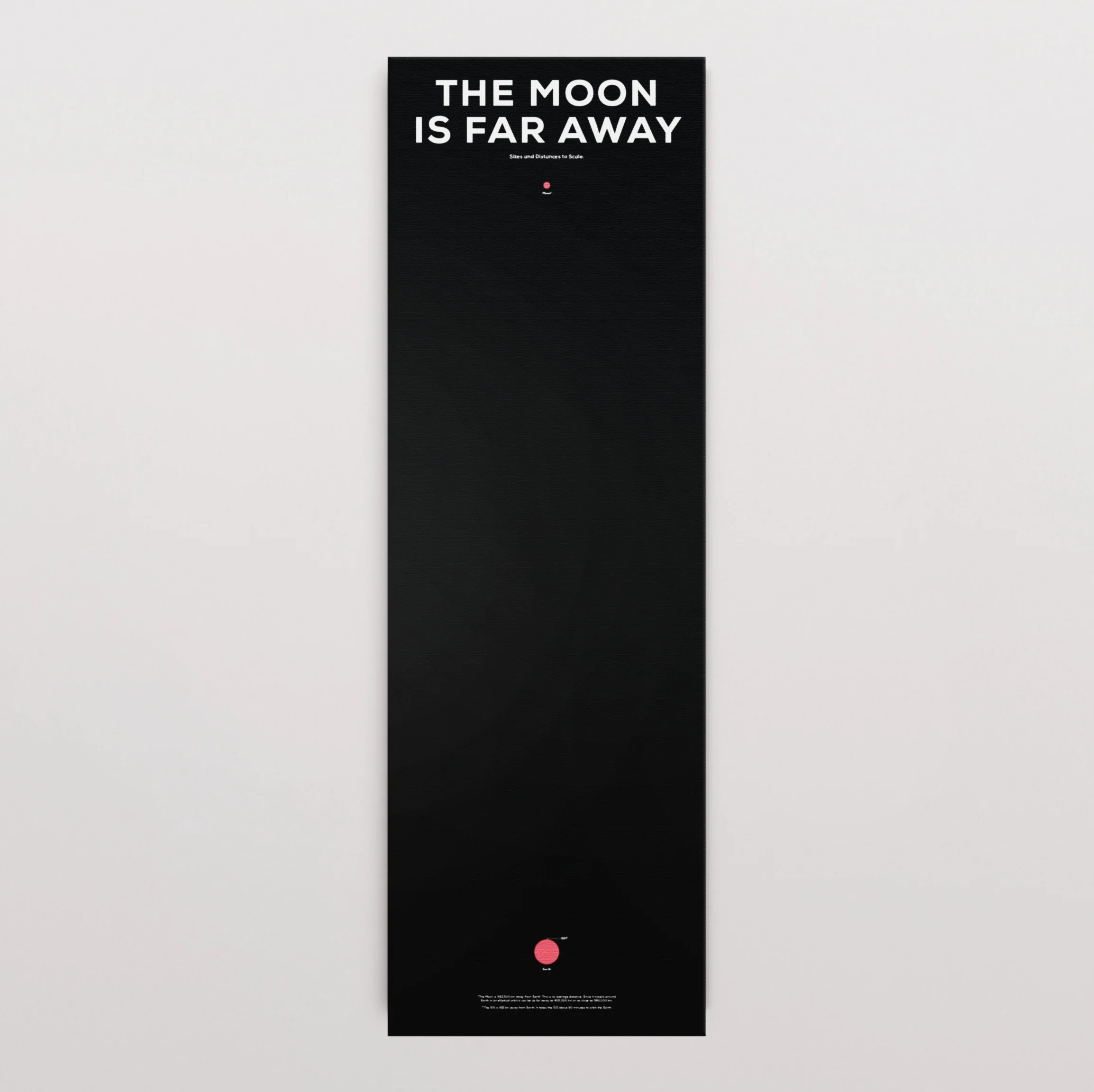 The Moon Is Far Away Poster - Image 3