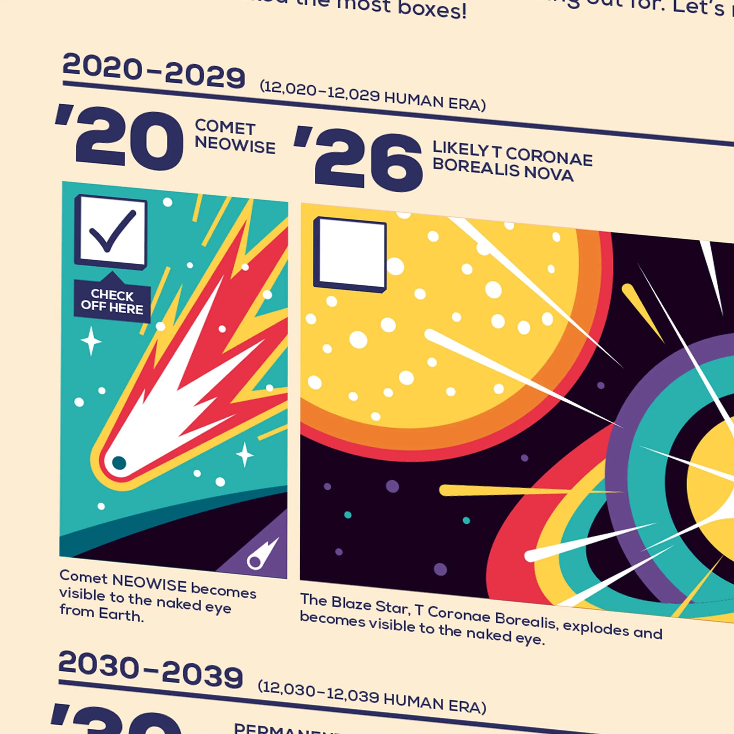 Space Events Calendar Poster - Image 3