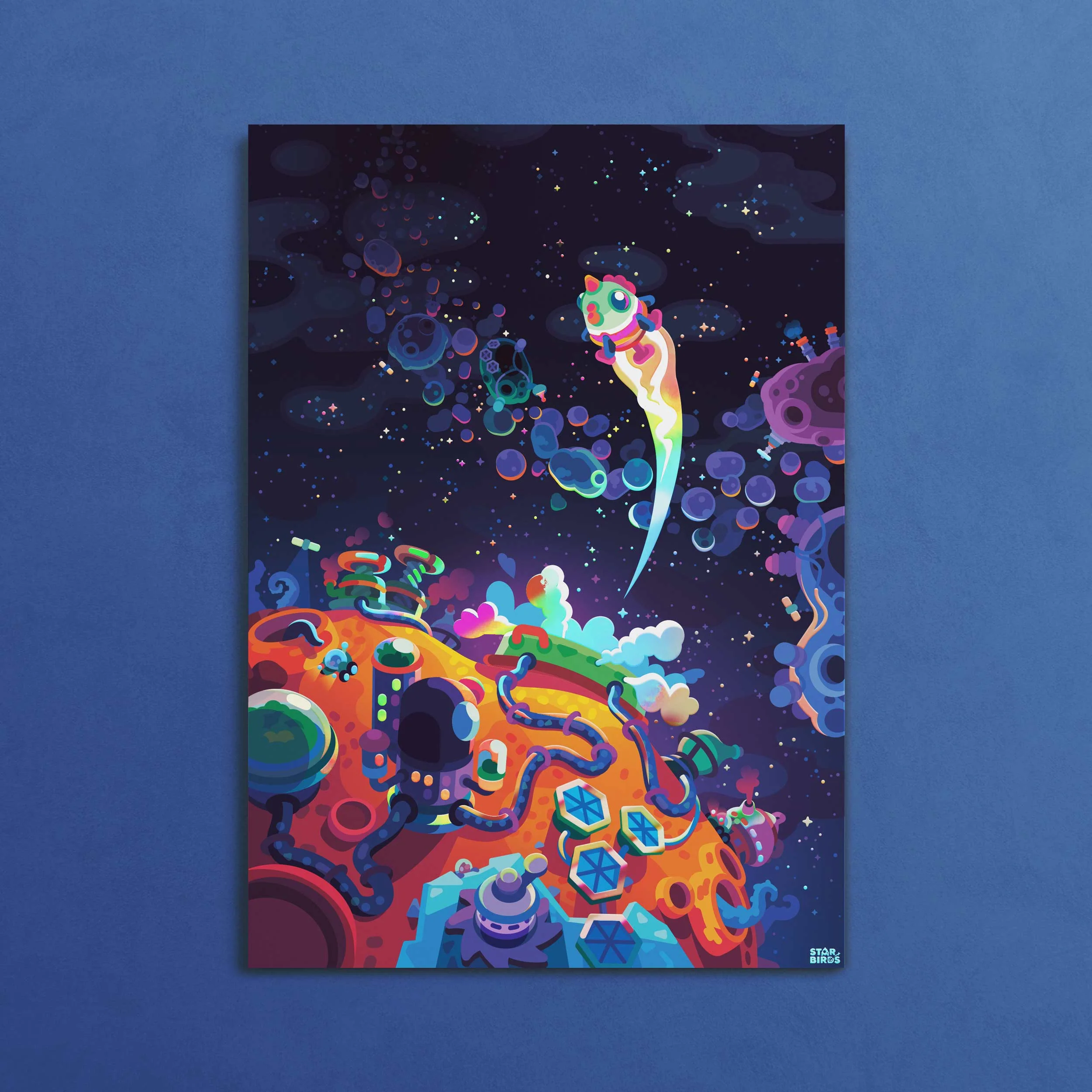 Star Birds Poster - Image 4